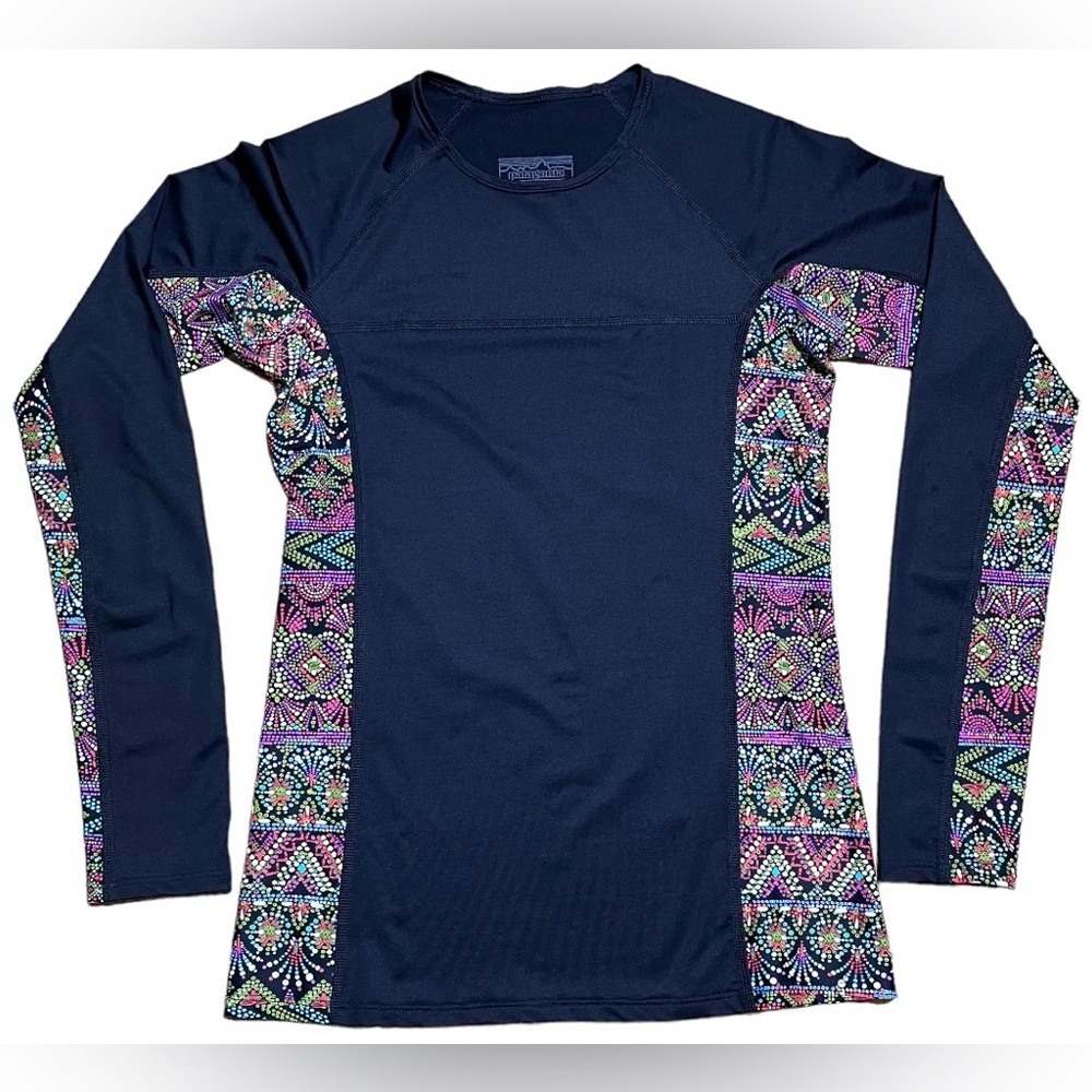 Patagonia Wm’s Micro Swell Rashguard Top Sz XS